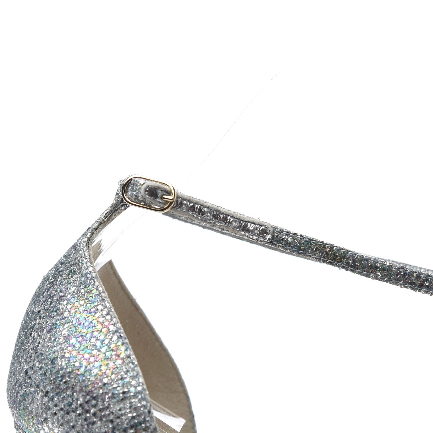 Christian Louboutin Glitter Solaria Senora 100 Sandals 38 Multicolor 8 of 19