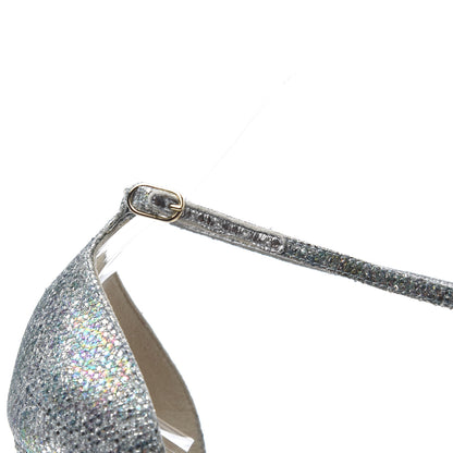 Christian Louboutin Glitter Solaria Senora 100 Sandals 38 Multicolor 8 of 19