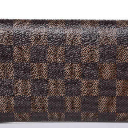 Louis Vuitton Damier Ebene Sarah Wallet 9 of 10