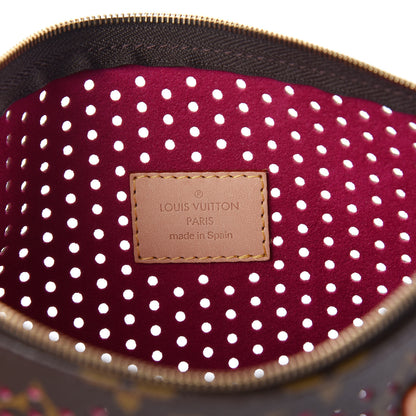 Louis Vuitton Monogram Perforated Pochette Accessories Bag Fuchsia 7 of 9