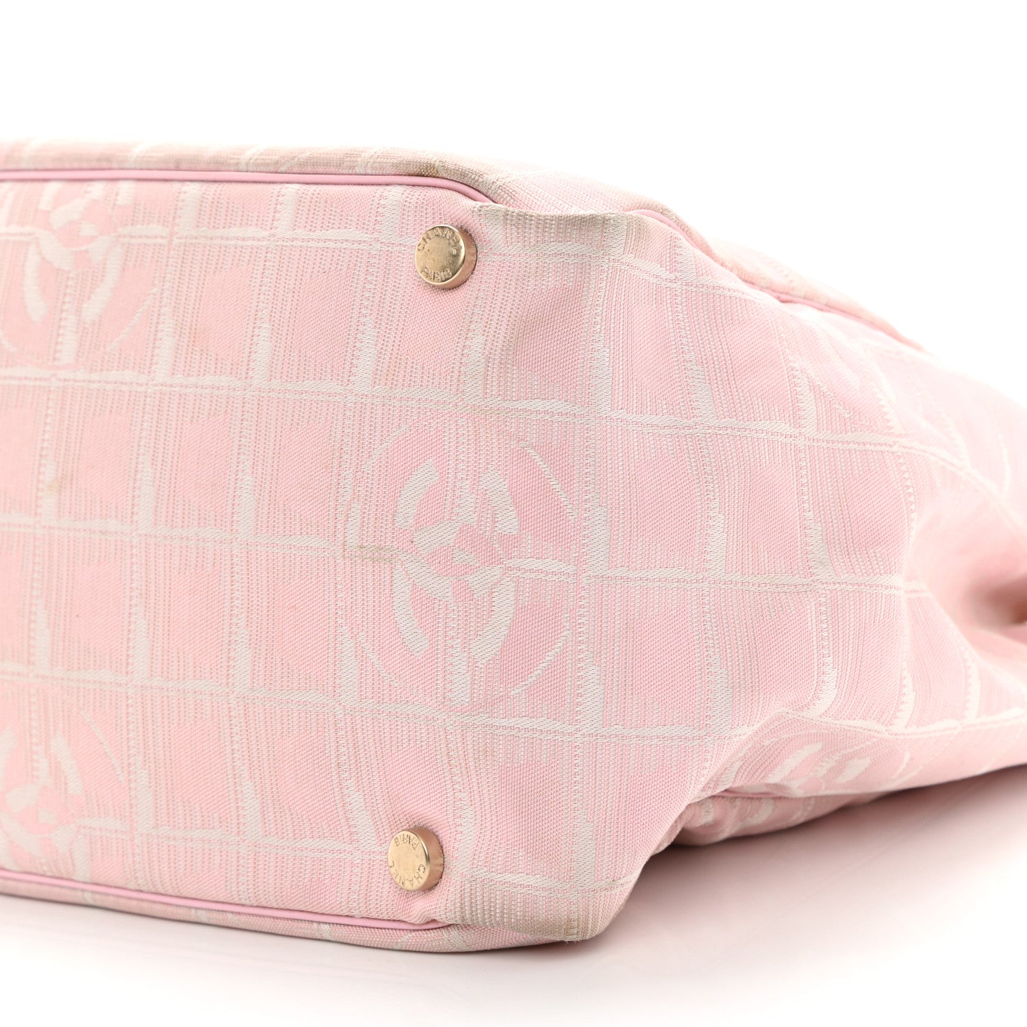 Chanel Nylon Travel Large Tote Pink 11 of 11