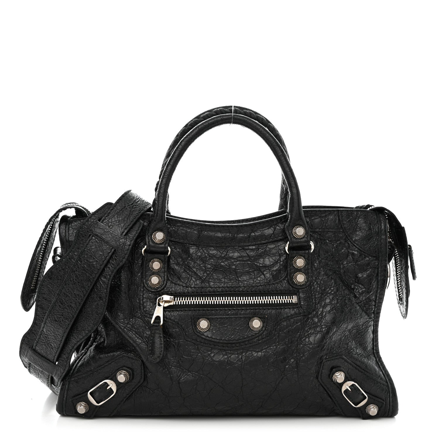 Balenciaga Agneau Giant 12 Silver Hardware City Black 1 of 11