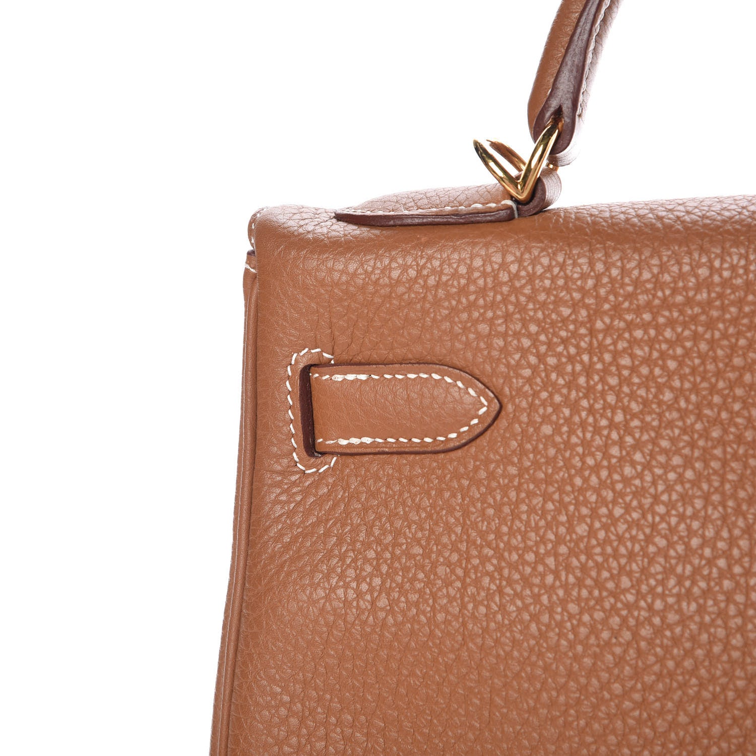 Hermes Togo Kelly Retourne 32 Gold 12 of 38