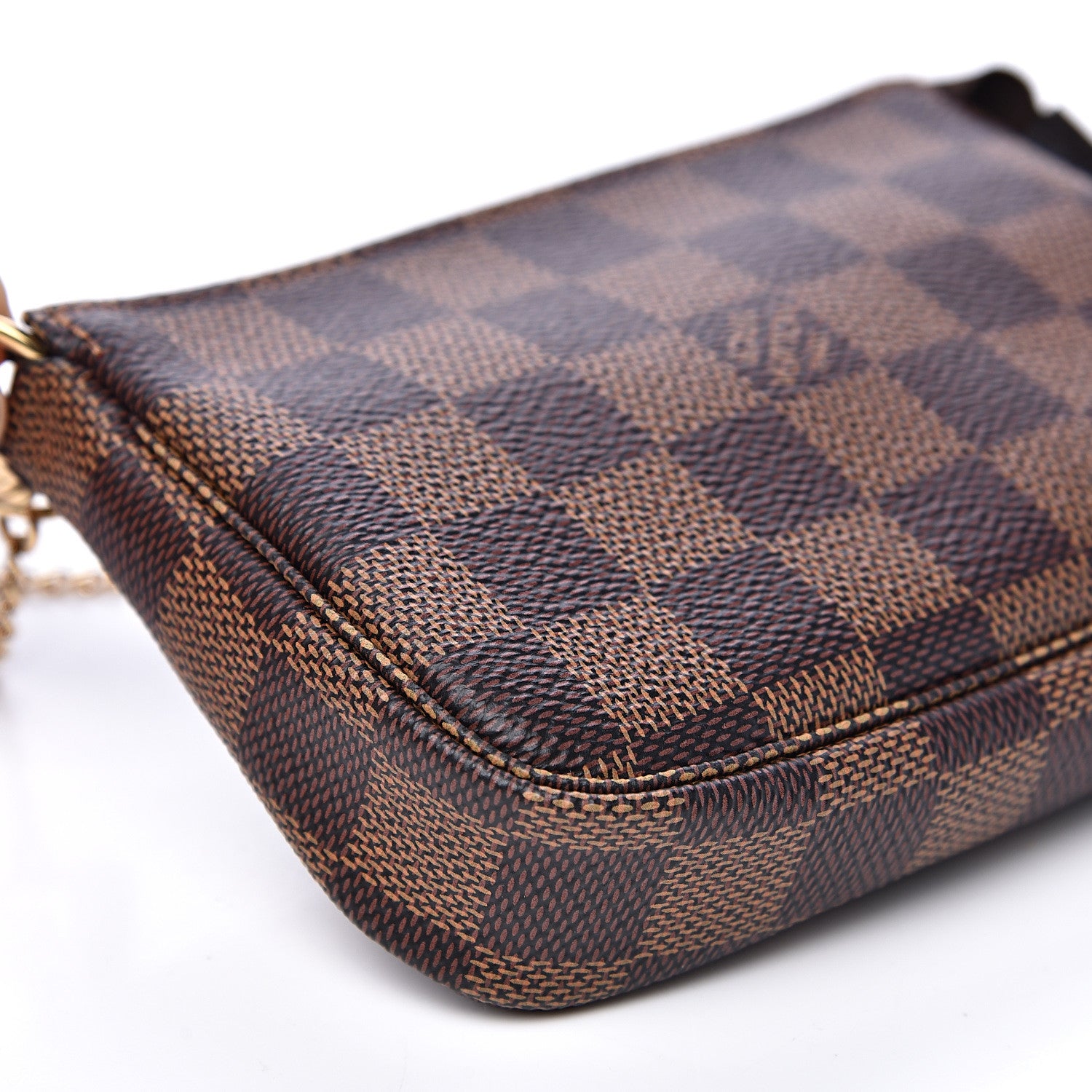 Louis Vuitton Damier Ebene Mini Pochette Accessories 7 of 9