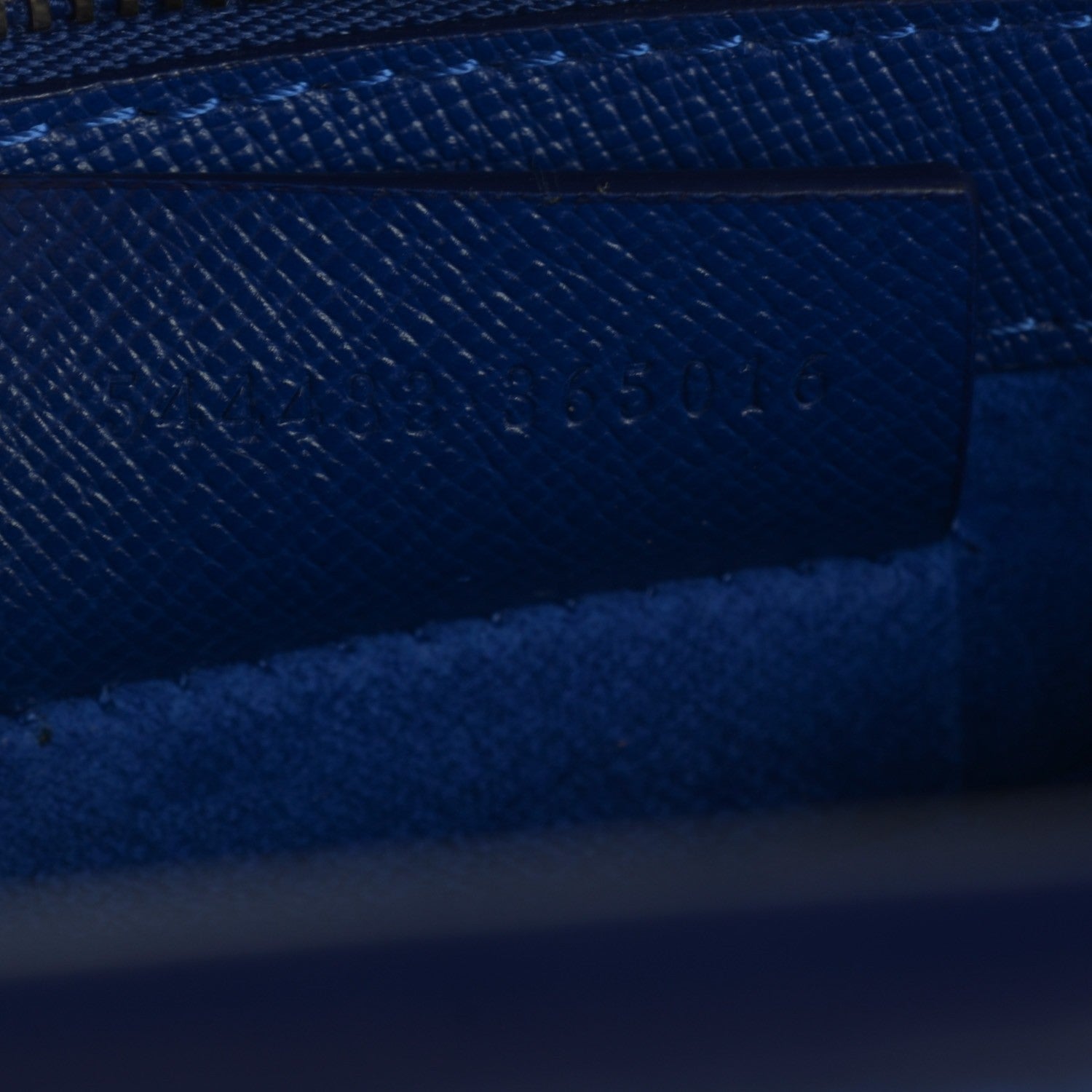 Alexander McQueen Grain Calfskin Small Heroine Blue 9 of 9
