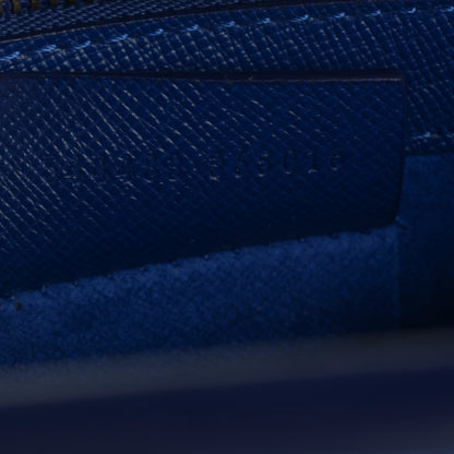 Alexander McQueen Grain Calfskin Small Heroine Blue 9 of 9