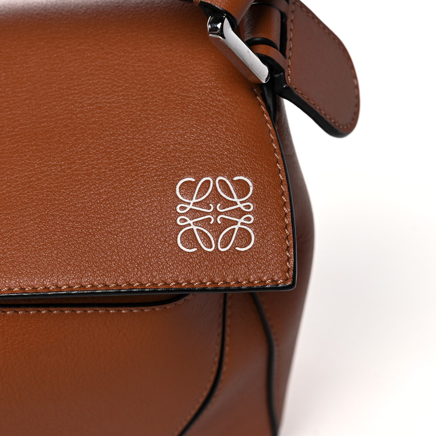 Calfskin Small Puzzle Bag Tan