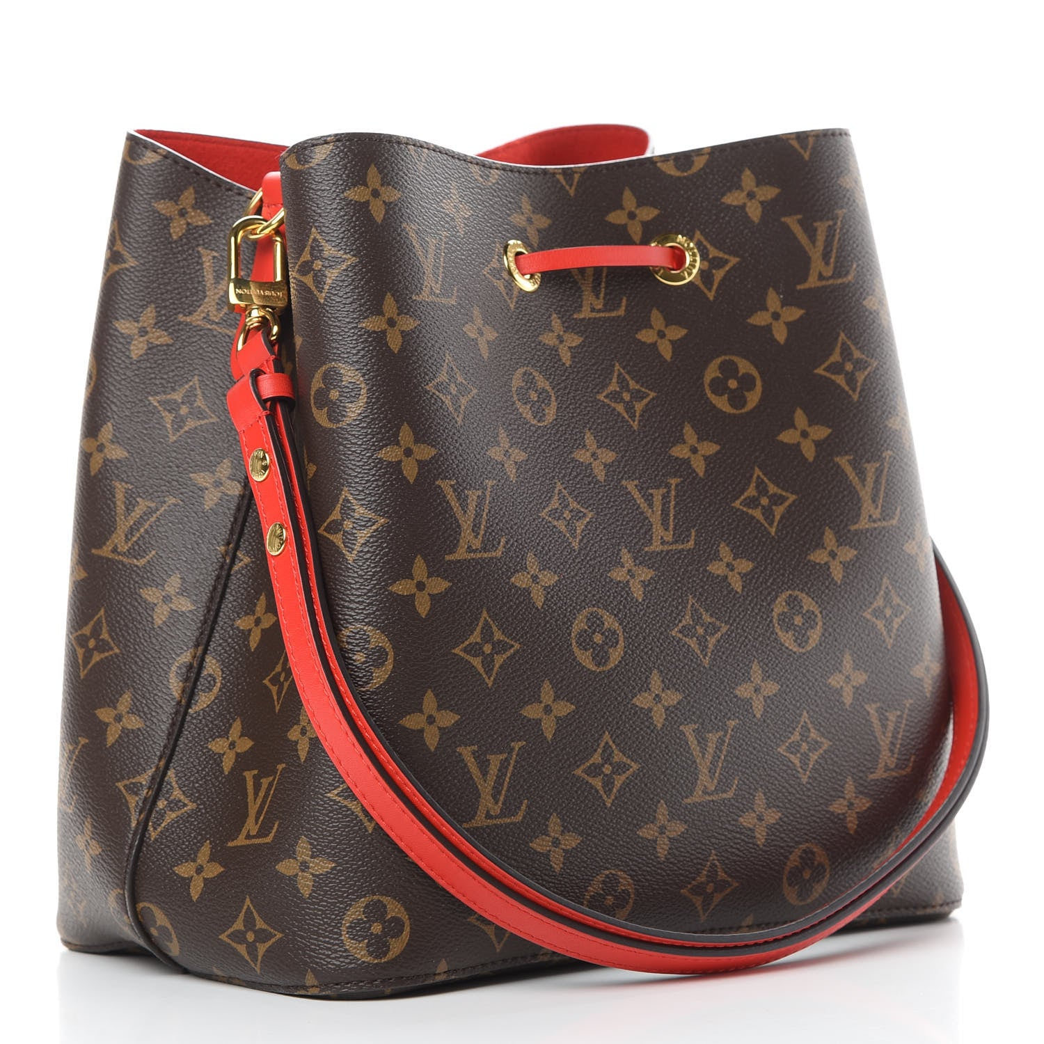Louis Vuitton Monogram Neonoe MM Coquelicot 3 of 13