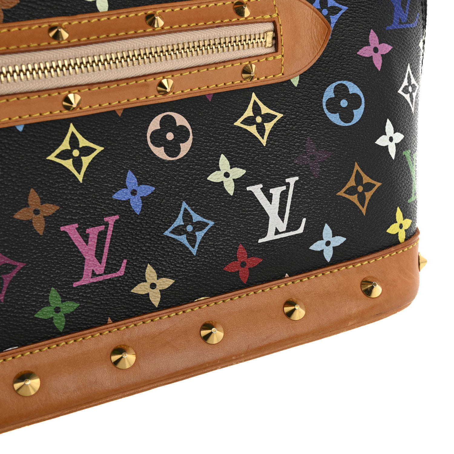 Louis Vuitton Monogram Multicolor Alma Black 17 of 17