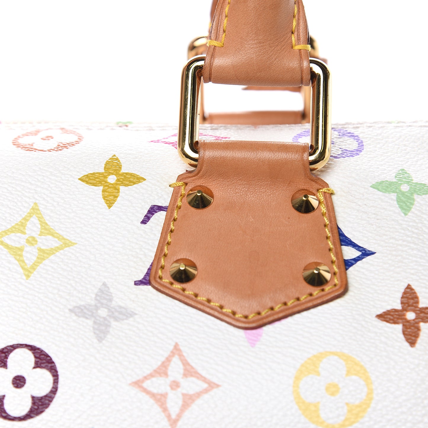 Monogram Multicolor Speedy 30 White