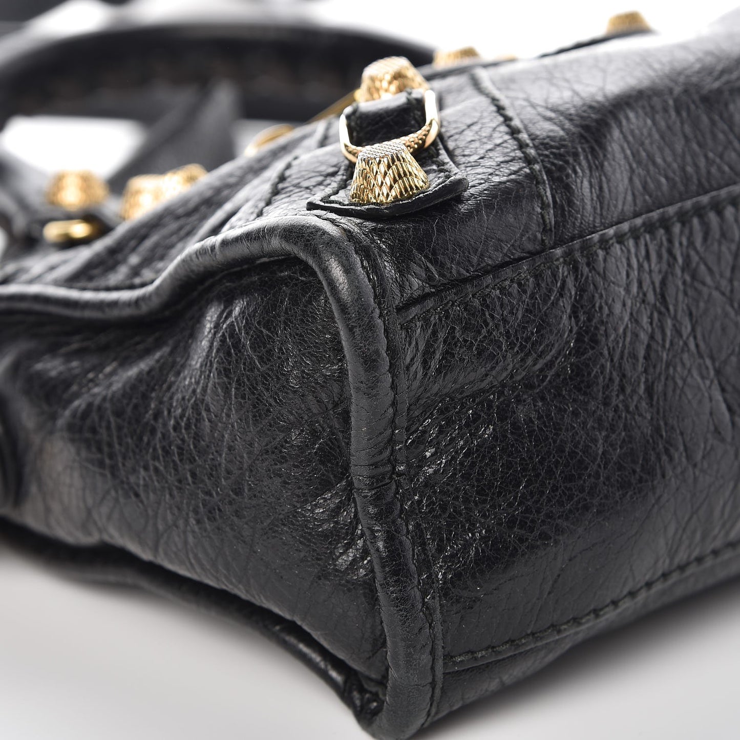 Agneau Giant 12 Gold Hardware Mini City Black