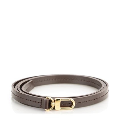 Louis Vuitton Calfskin 12mm Favorite Long Strap Brown 1 of 4