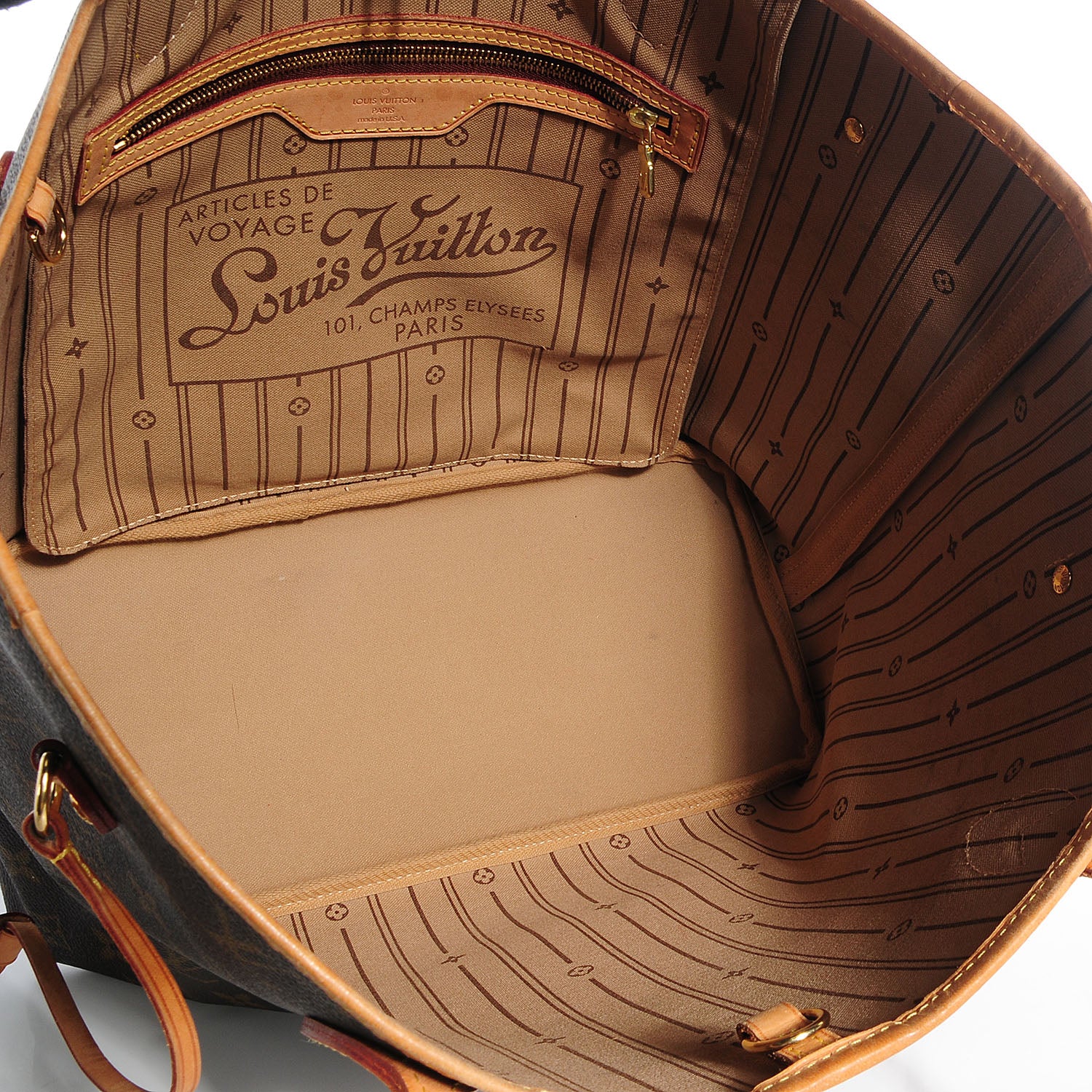 Louis Vuitton Monogram Neverfull MM 5 of 7