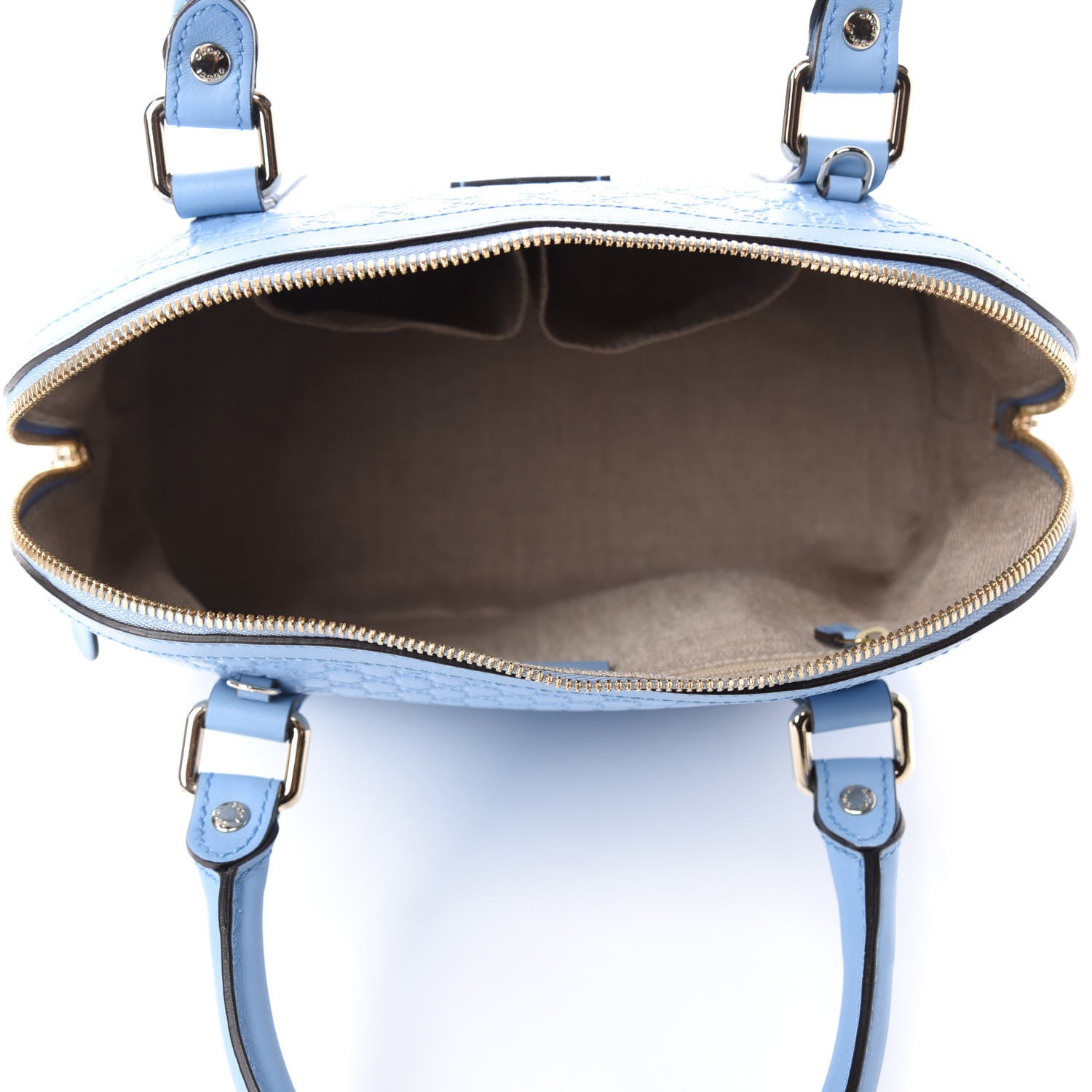 Gucci Microguccissima Medium Dome Bag Mineral Blue 5 of 10