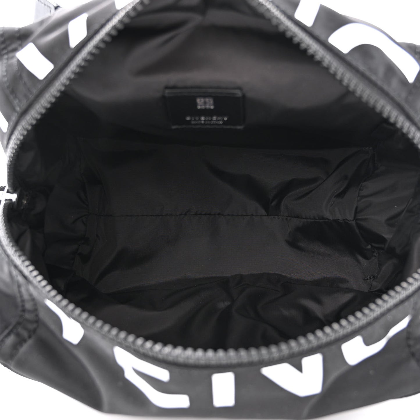 Nylon Small Pandora Mens Crossbody Black White