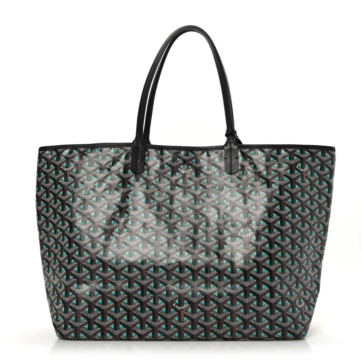 Goyardine Saint Louis Claire Voie PM Black Opaline