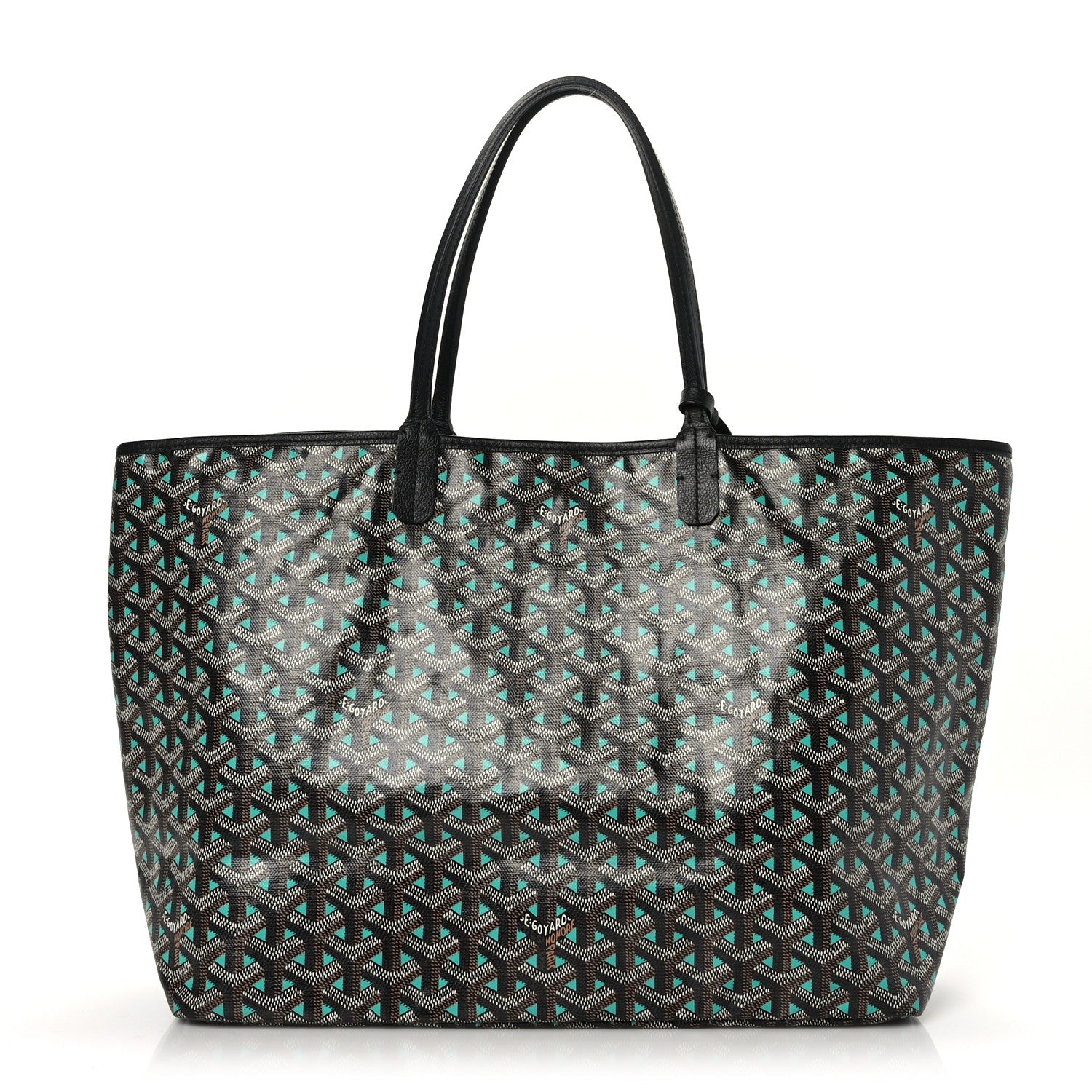 Goyard Goyardine Saint Louis Claire Voie PM Black Opaline 1 of 10