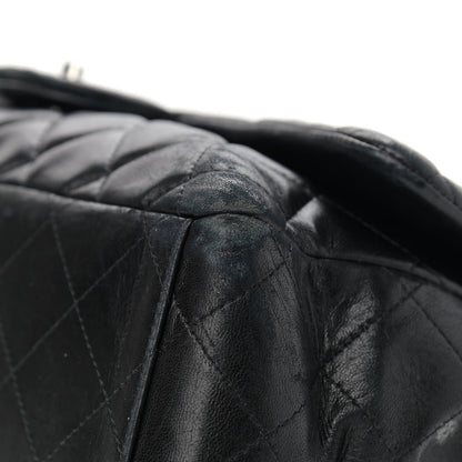 Chanel Lambskin Quilted Maxi Single Flap Black 9 of 14