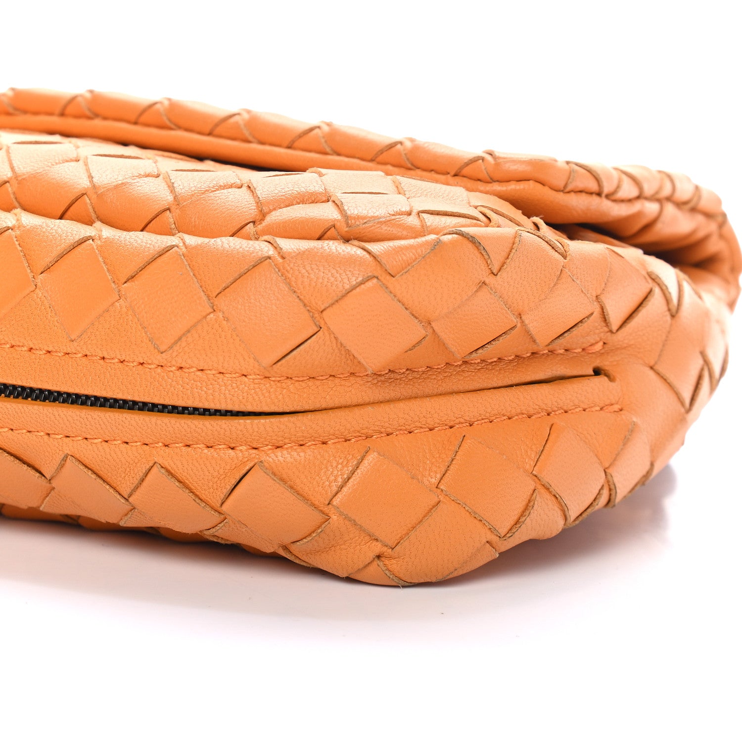 Bottega Veneta Nappa Intrecciato Mini Chain Messenger Topaz 9 of 9