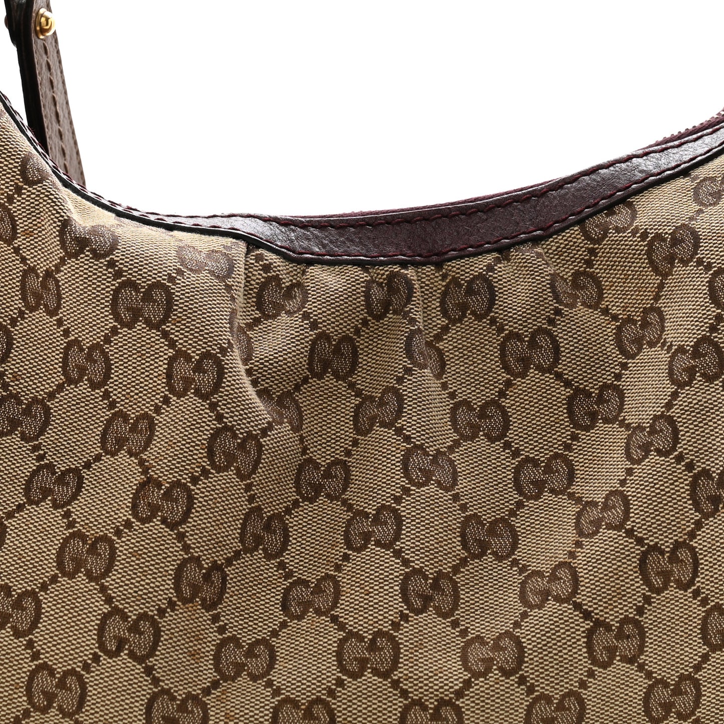 Monogram Large GG Twins Hobo Dark Brown