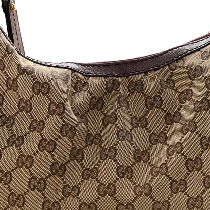 Gucci Monogram Large GG Twins Hobo Dark Brown 8 of 13
