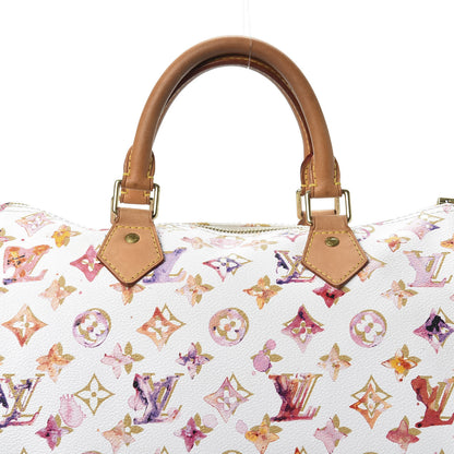 Louis Vuitton Watercolor Aquarelle Speedy 30 White 8 of 8