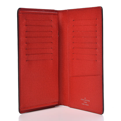 Louis Vuitton X SUPREME Epi Brazza Wallet Red 5 of 12