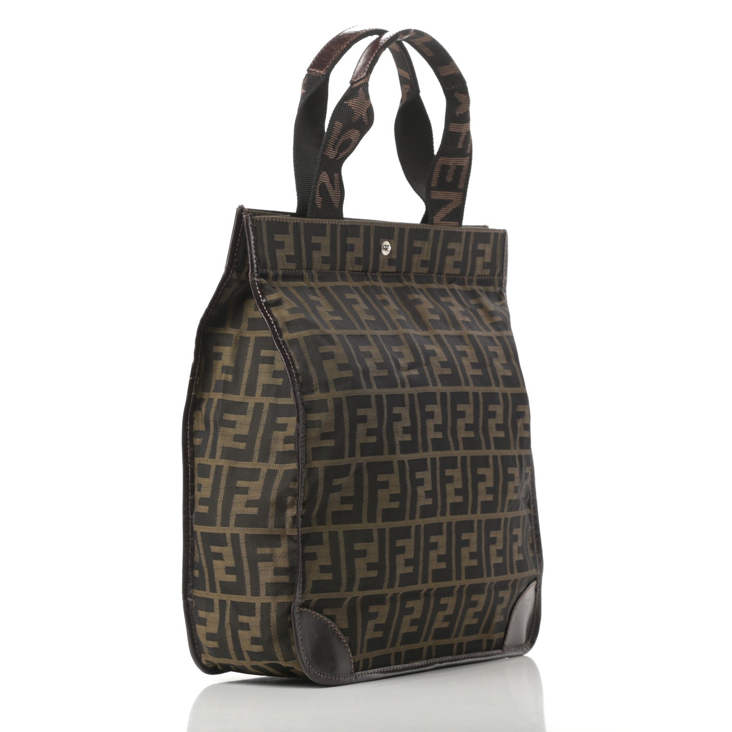 Fendi Zucca Shopping Tote Tobacco 3 of 19