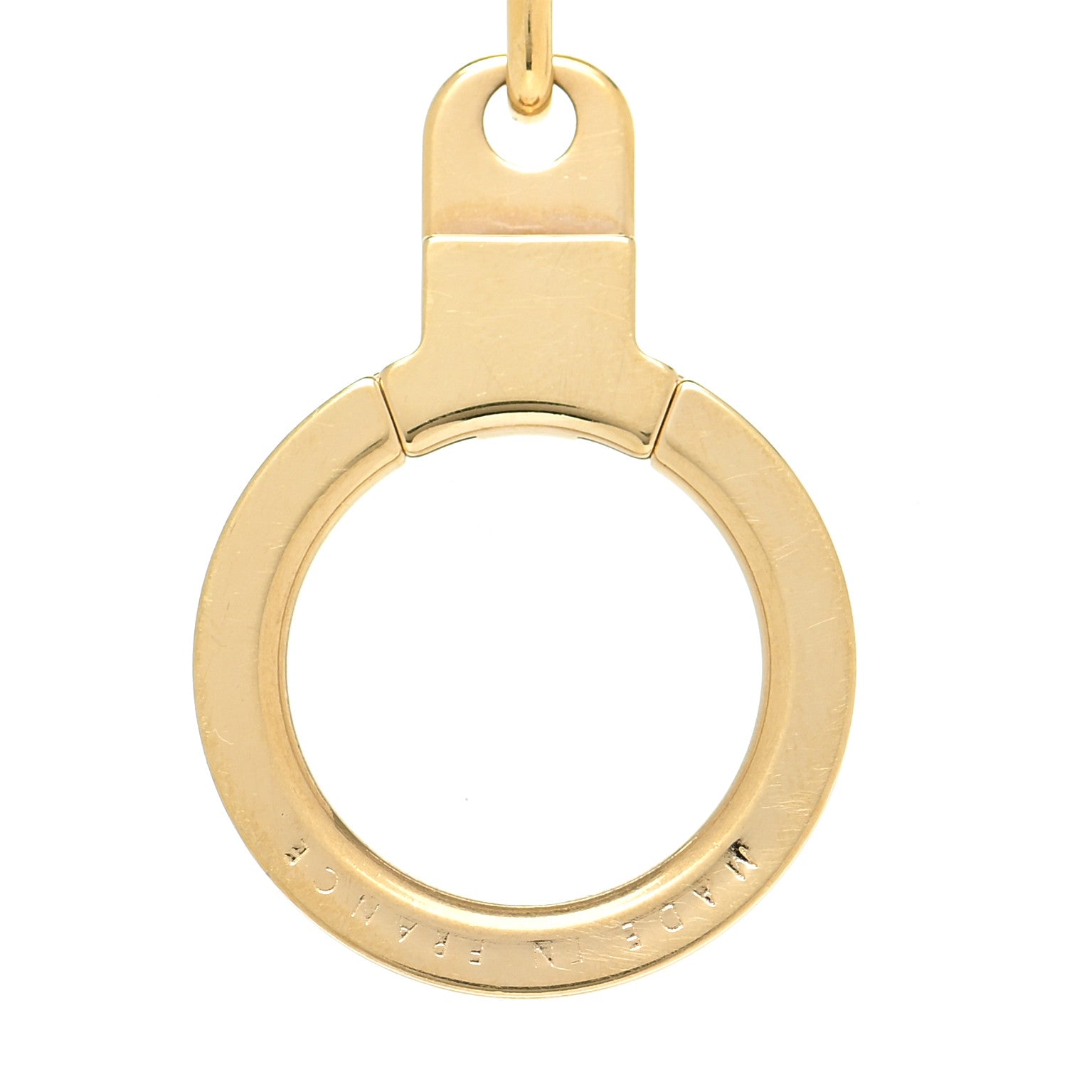 Louis Vuitton Pochette Extender Key Ring Gold 3 of 4