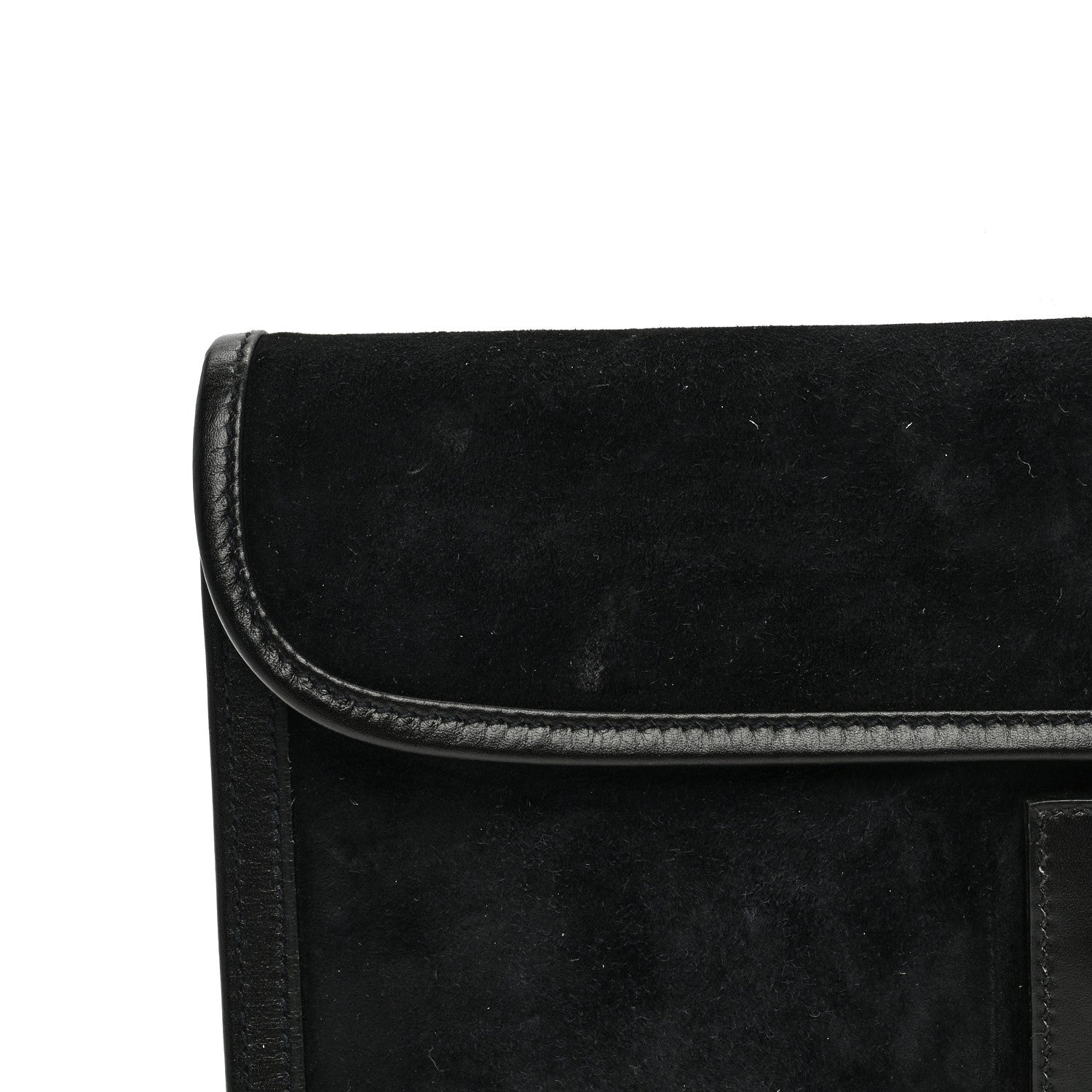 Hermes Veau Doblis Swift Jige Elan 29 Clutch Black 8 of 9