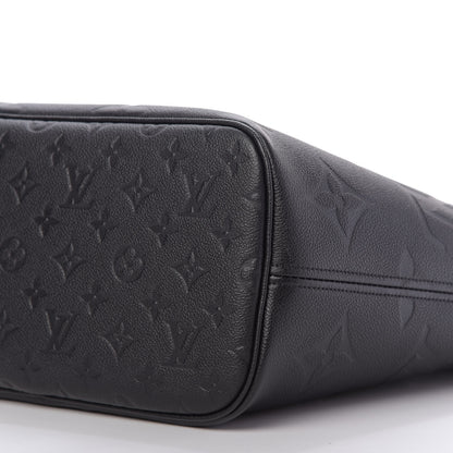 Louis Vuitton Empreinte Monogram Giant Neverfull MM Black 7 of 9