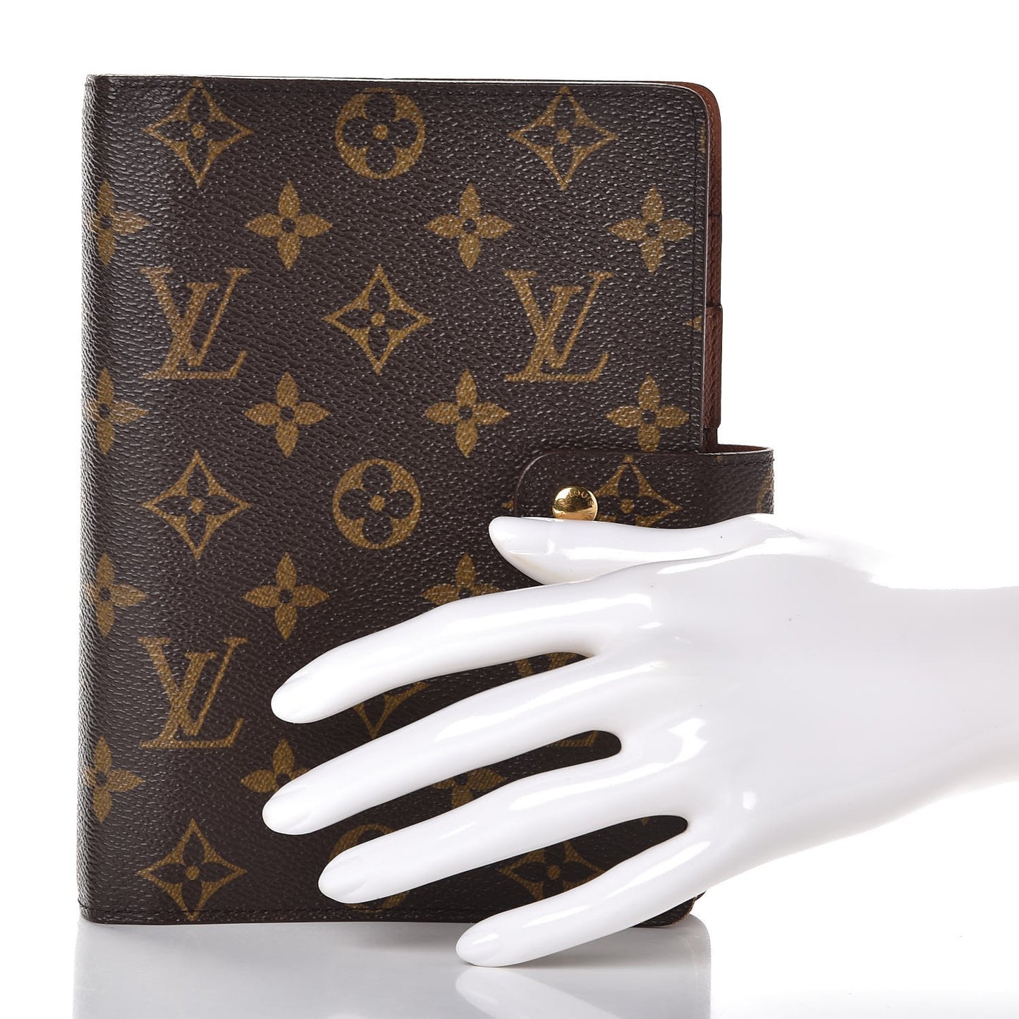 Monogram Medium Ring Agenda Cover