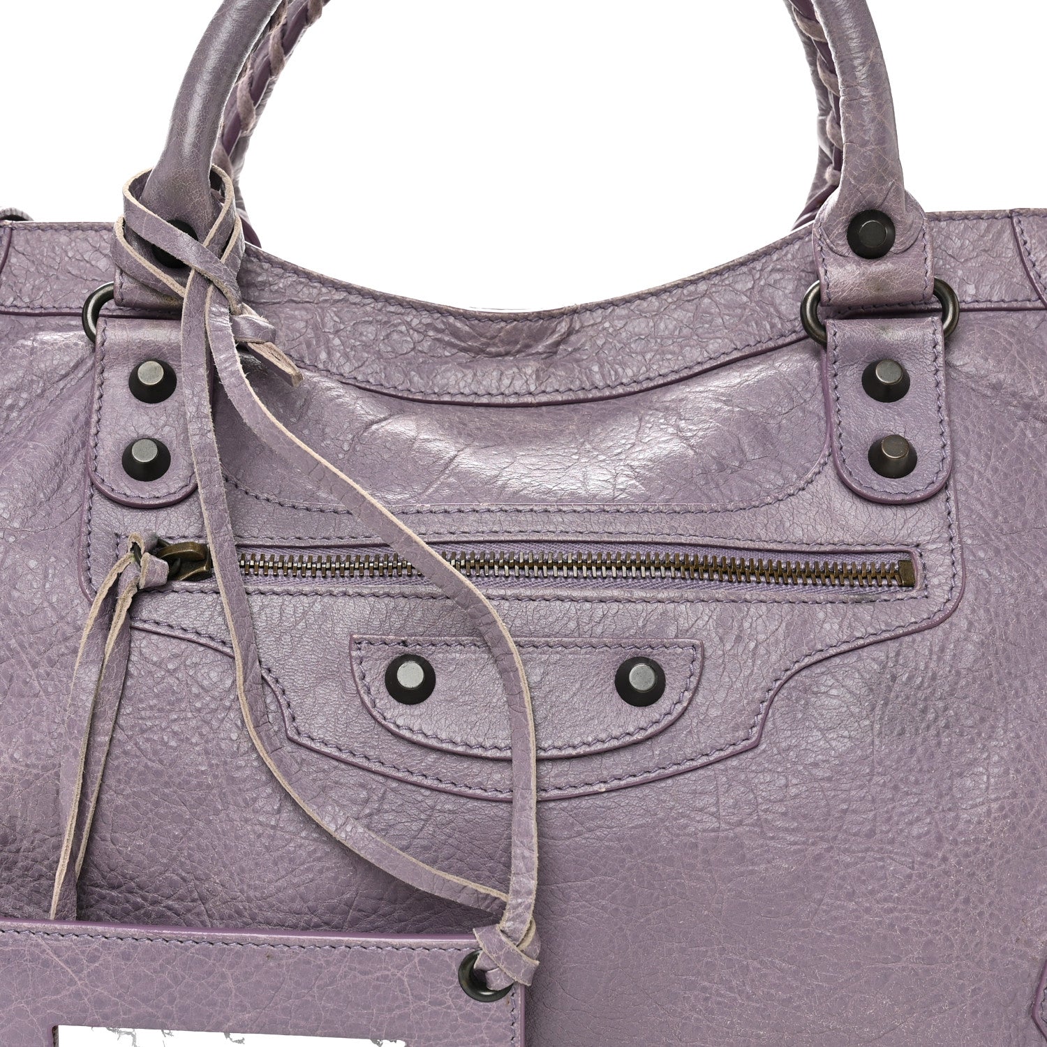Balenciaga Agneau Classic Hardware City Glycine 8 of 10