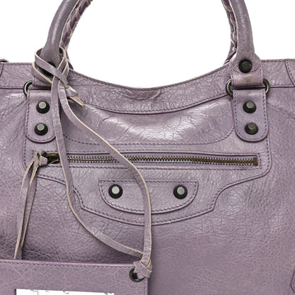 Balenciaga Agneau Classic Hardware City Glycine 8 of 10