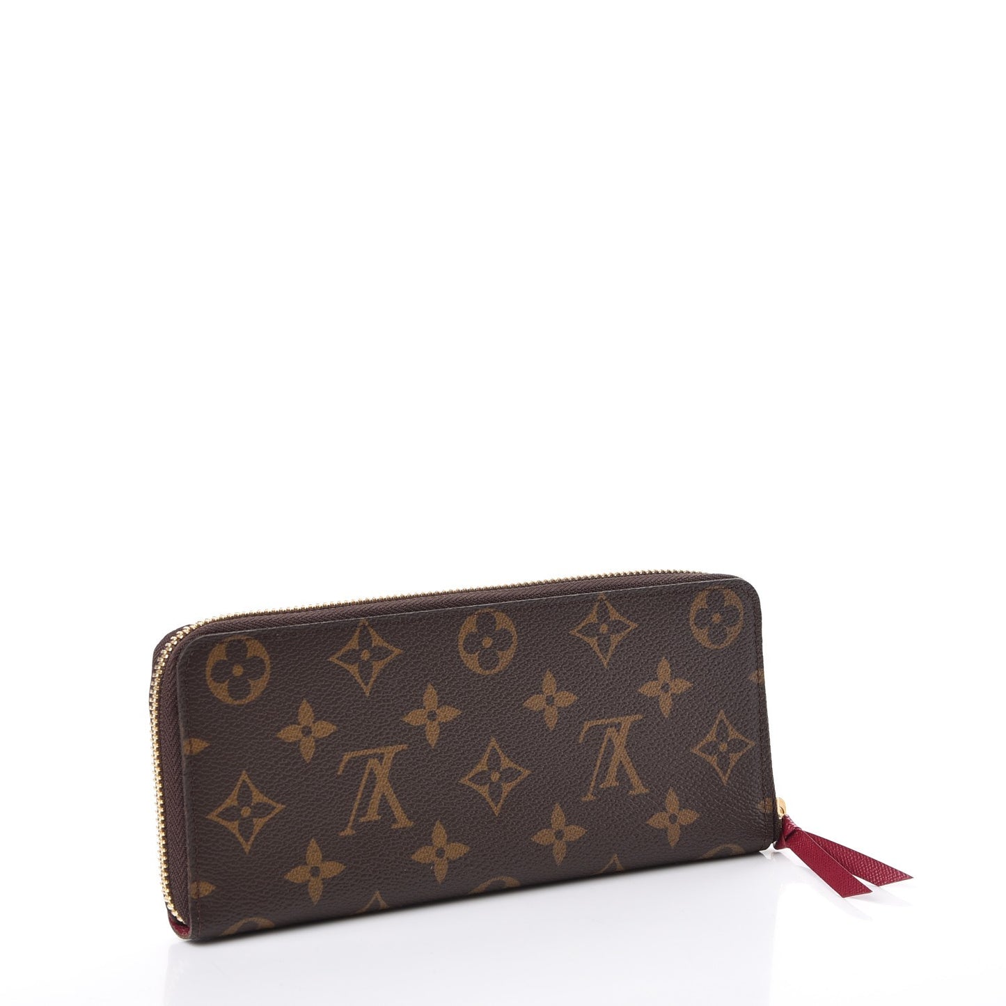 Monogram Clemence Wallet Fuchsia
