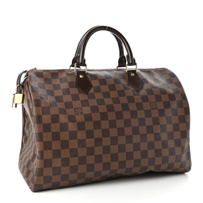 Louis Vuitton Damier Ebene Speedy 35 2 of 4