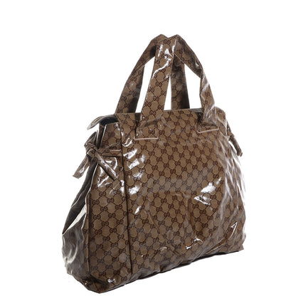 Gucci Crystal Monogram Large Hysteria Tote 3 of 9