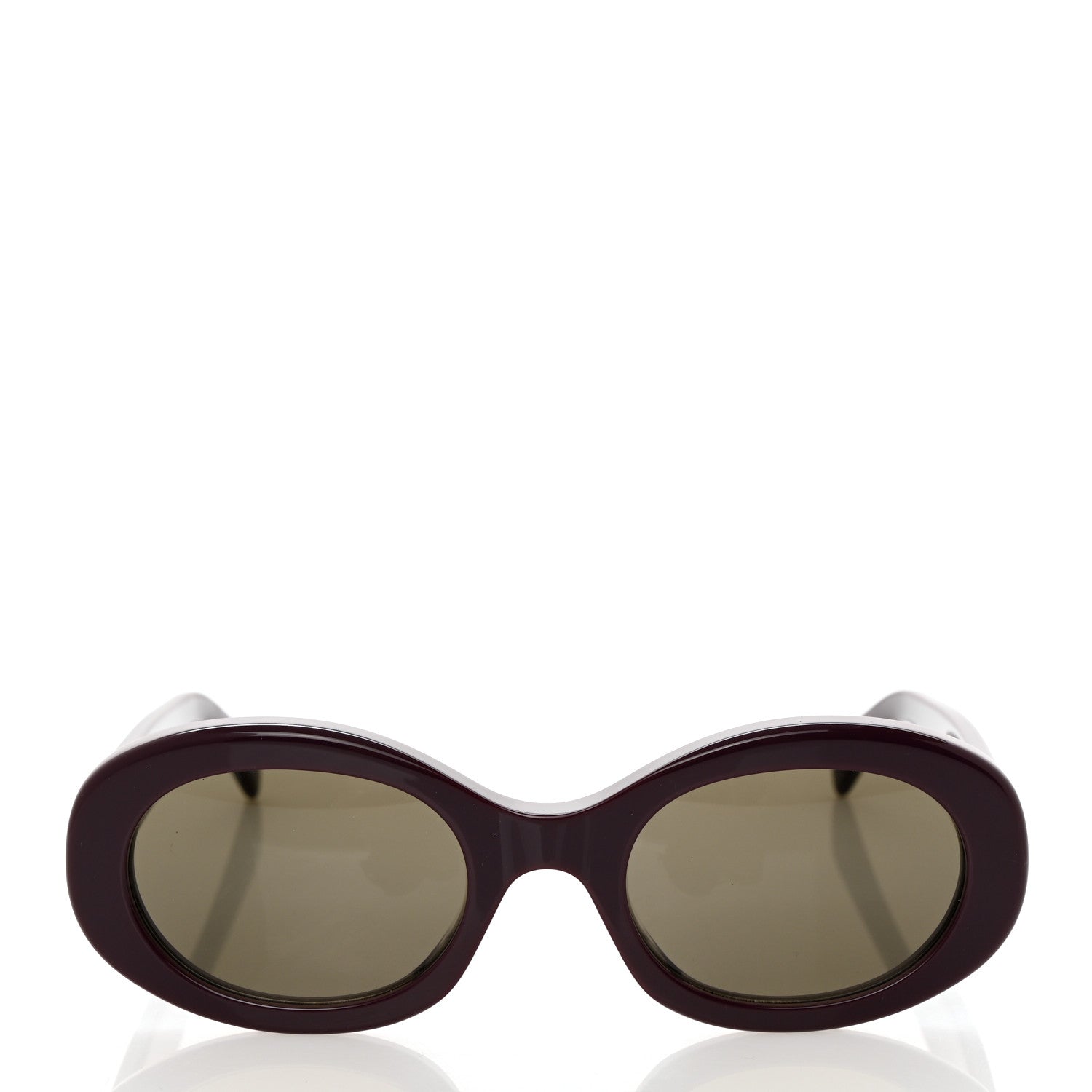 Celine Acetate Triomphe 01 Sunglasses CL 40194U Burgundy 2 of 7