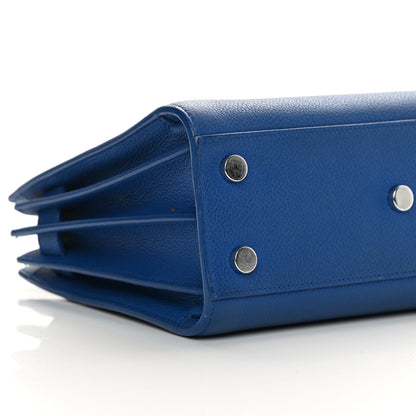 Saint Laurent Grained Calfskin Nano Sac De Jour Royal Blue 8 of 21