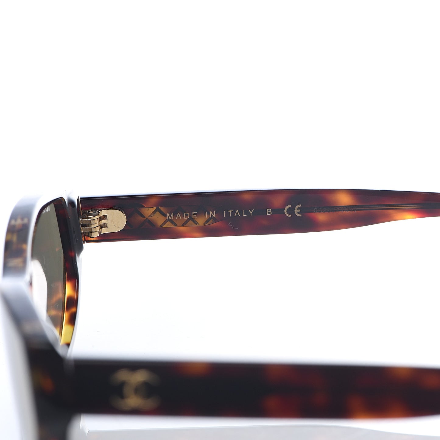 Acetate 24K Gold Mirror Oval Sunglasses 5415 Brown