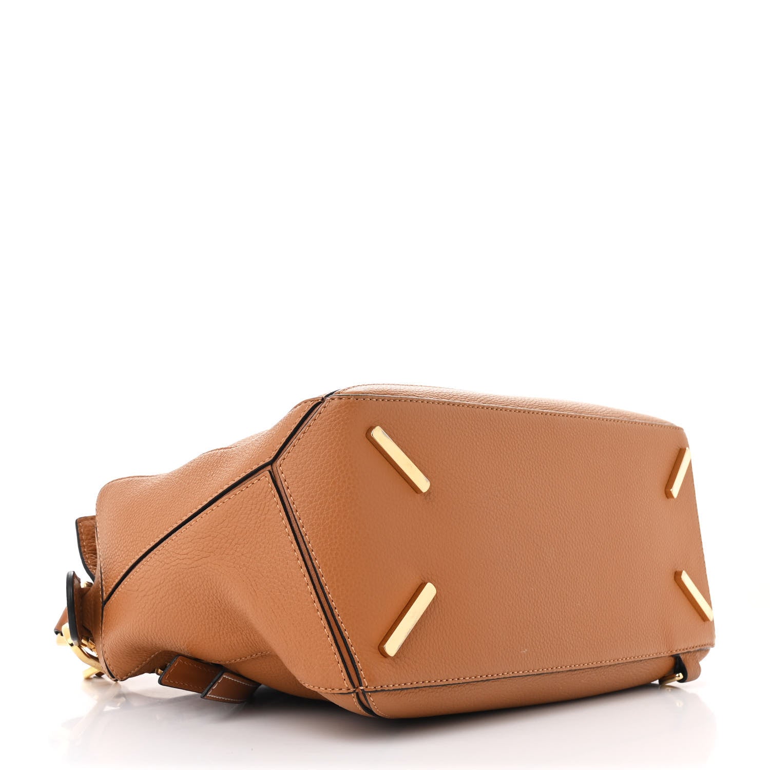 Loewe Soft Grained Calfskin Medium Puzzle Bag Light Caramel 4 of 11