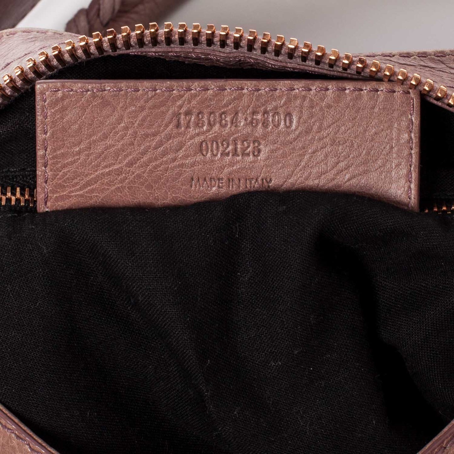 Agneau Giant 21 Rose Gold Hardware City Parme