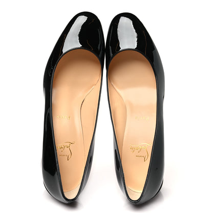 Christian Louboutin Patent Calfskin Miss Sab 55 Pumps 41 Black 2 of 8