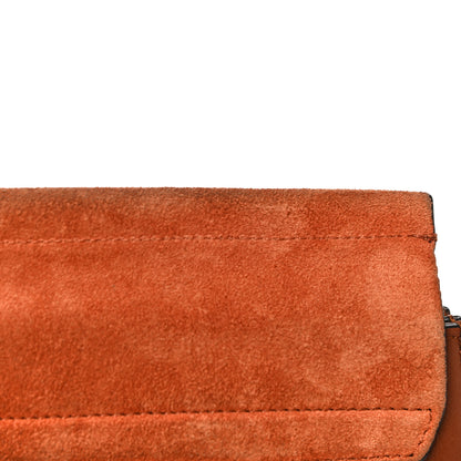 Chloe Suede Calfskin Medium Faye Shoulder Bag Tobacco 21 of 23