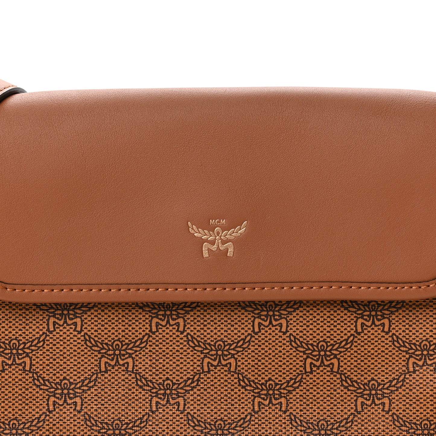 Lauretos Nappa Small Himmel Crossbody Cognac
