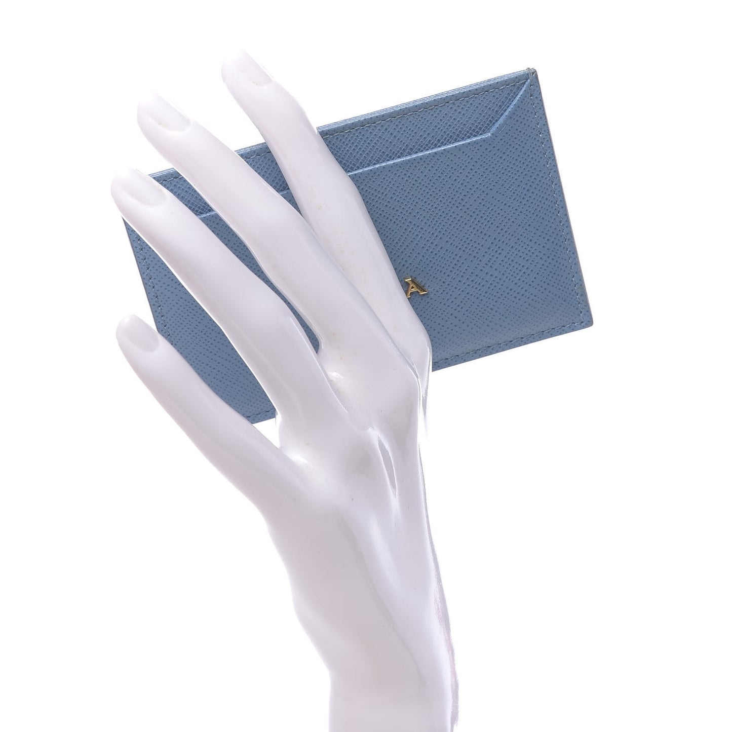 Saffiano Metal Card Case Astrale