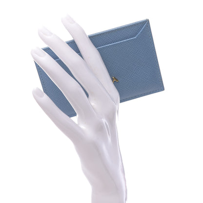 Prada Saffiano Metal Card Case Astrale 2 of 8