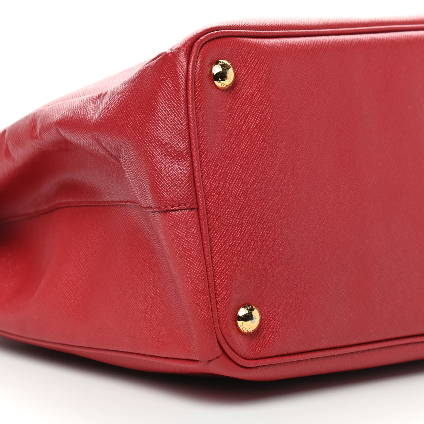 Saffiano Large Galleria Double Zip Tote Fuoco