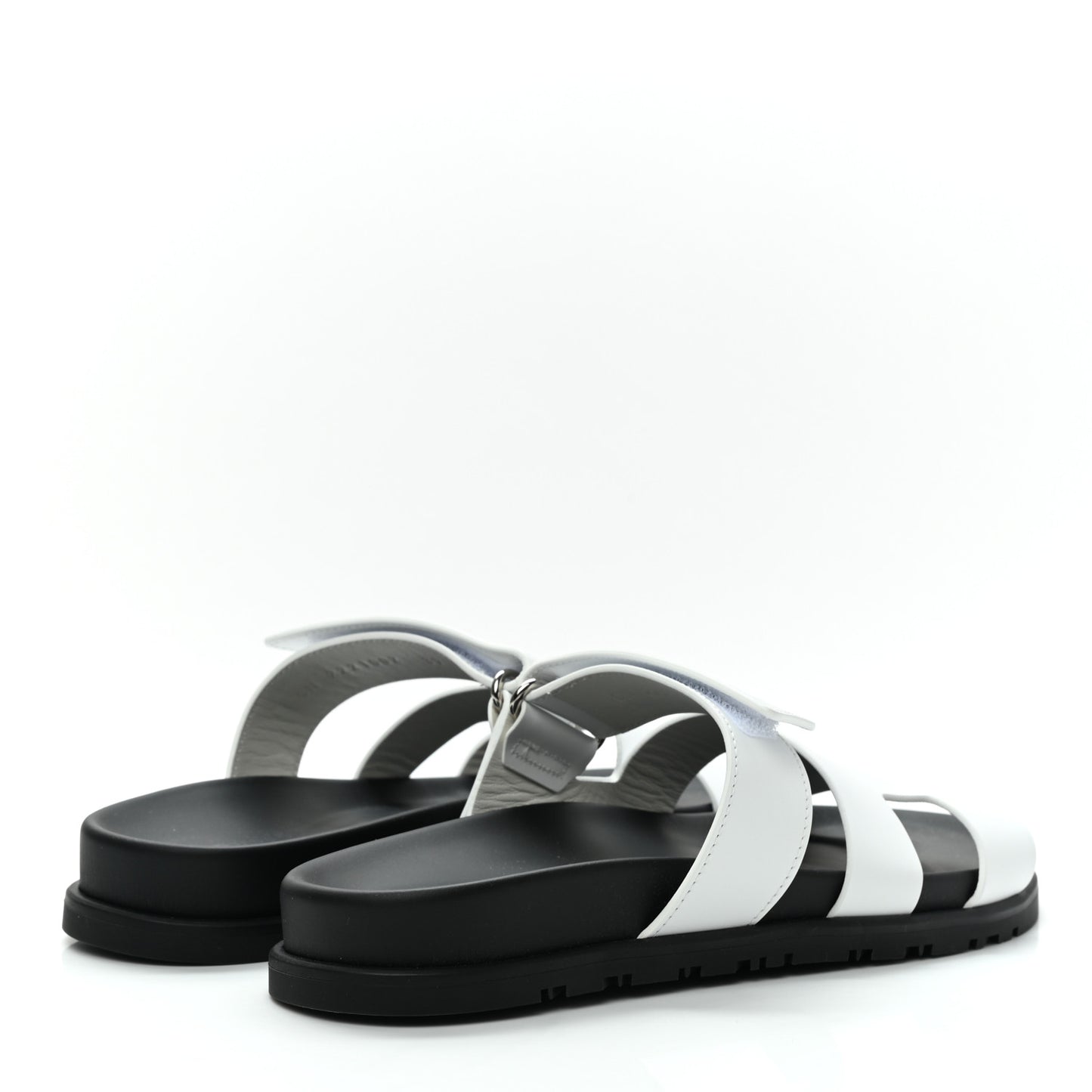 Calfskin Womens Chypre Sandals 37 White