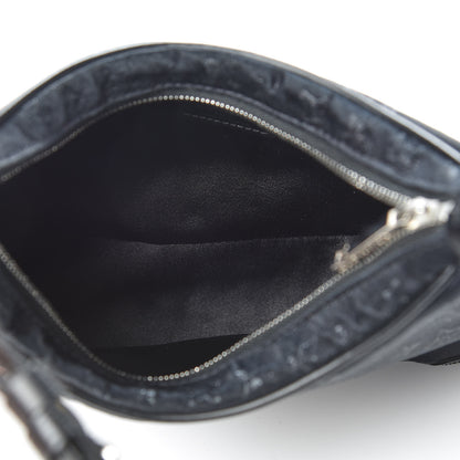 Louis Vuitton Satin Monogram Little Boulogne Black 5 of 10